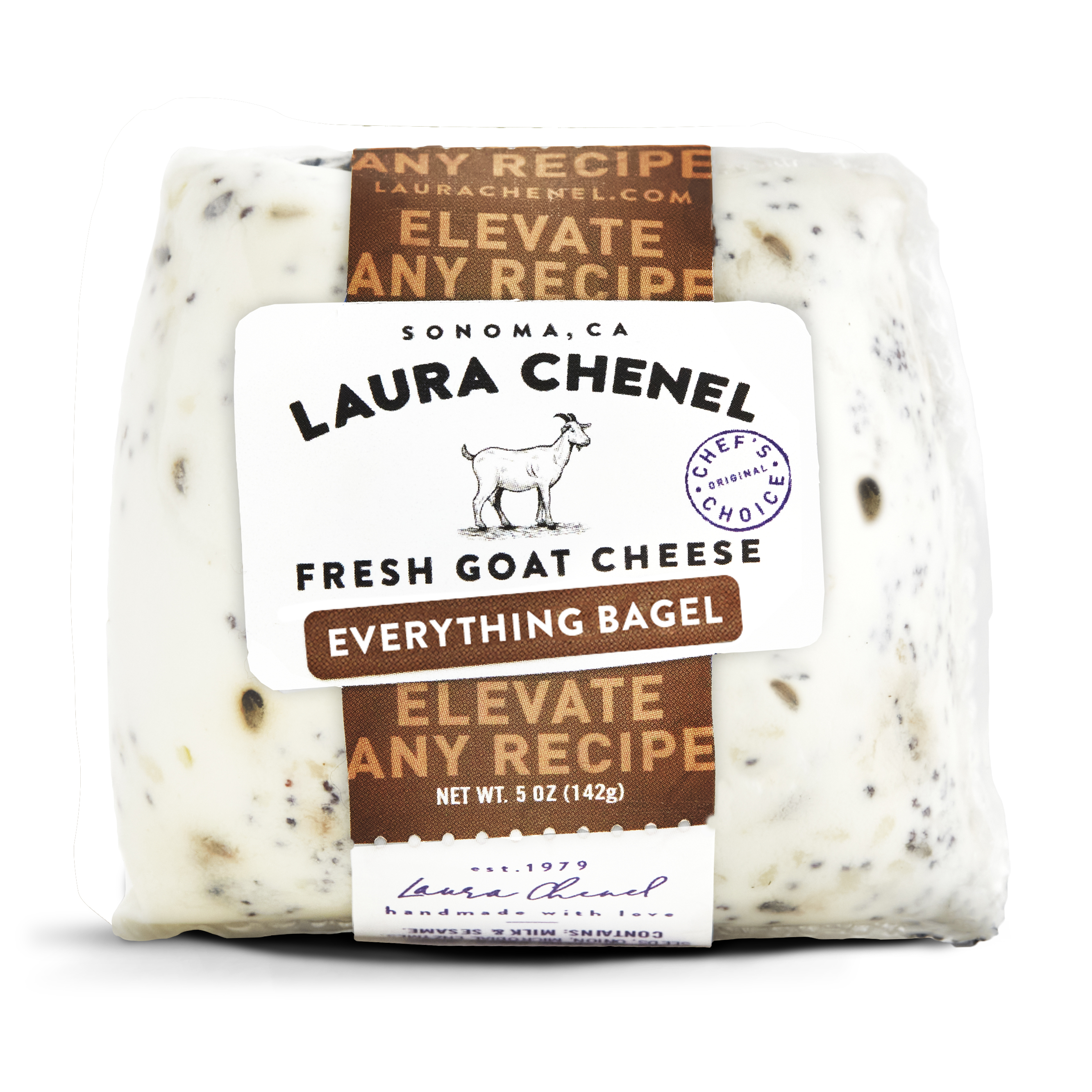 Laura Chenel Everything Bagel Fresh Goat Cheese